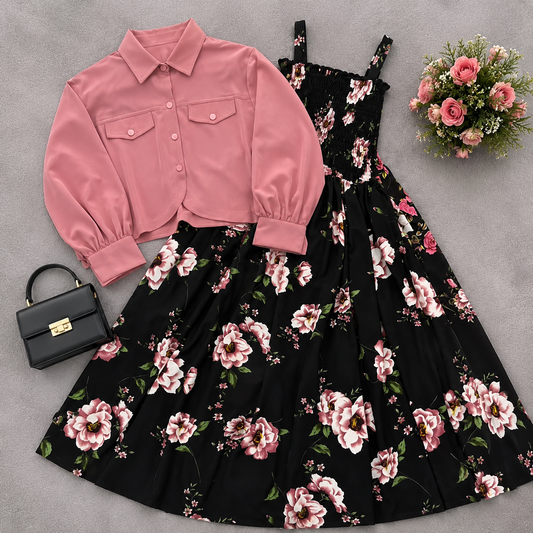 Blush Blossom Dress Se